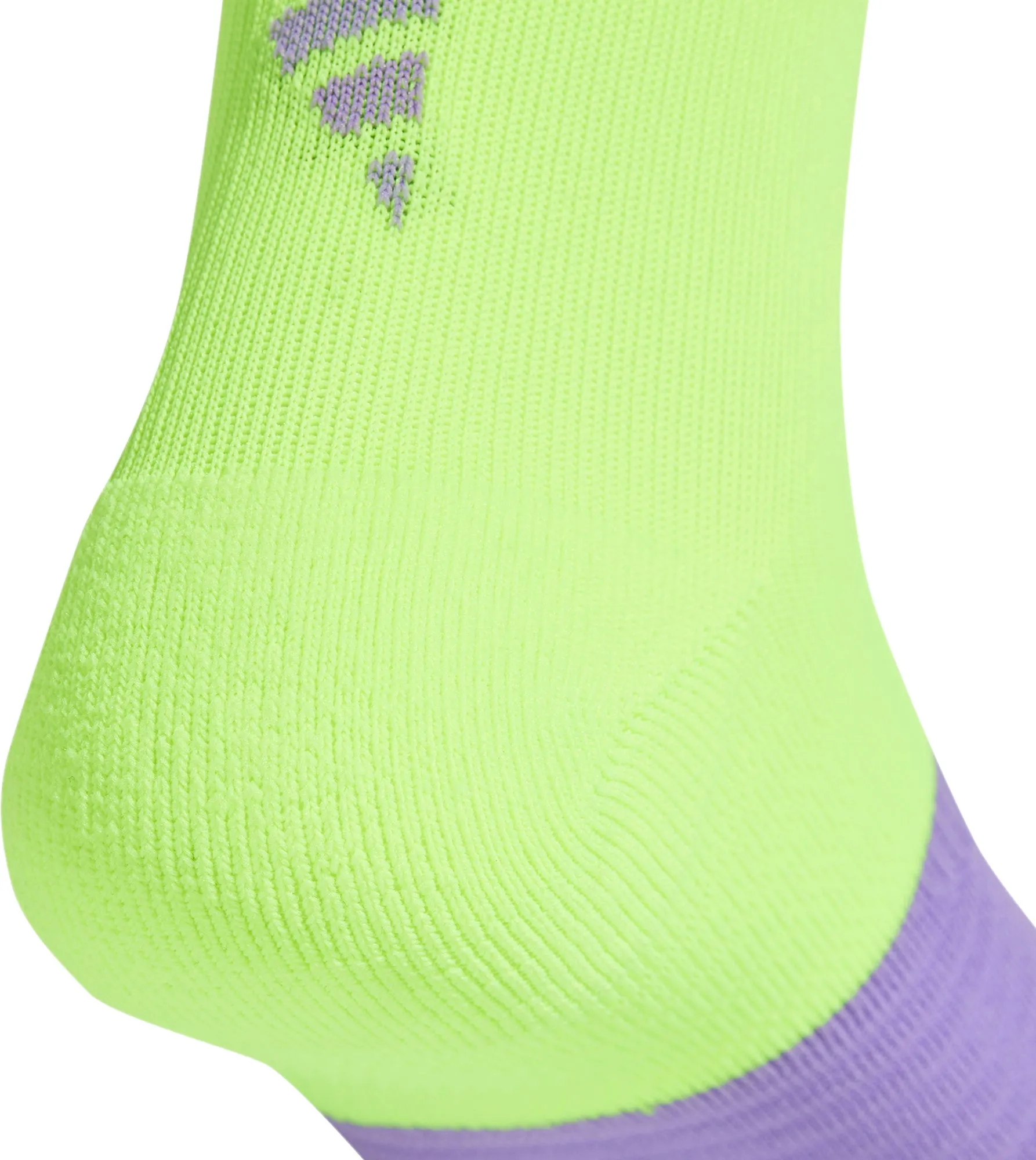 adidas Run X Graphic Running Socks - Yellow