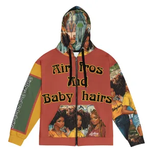Airfros And Babyhairs 3 Home Girls Buttercup Zip Up Hoodie