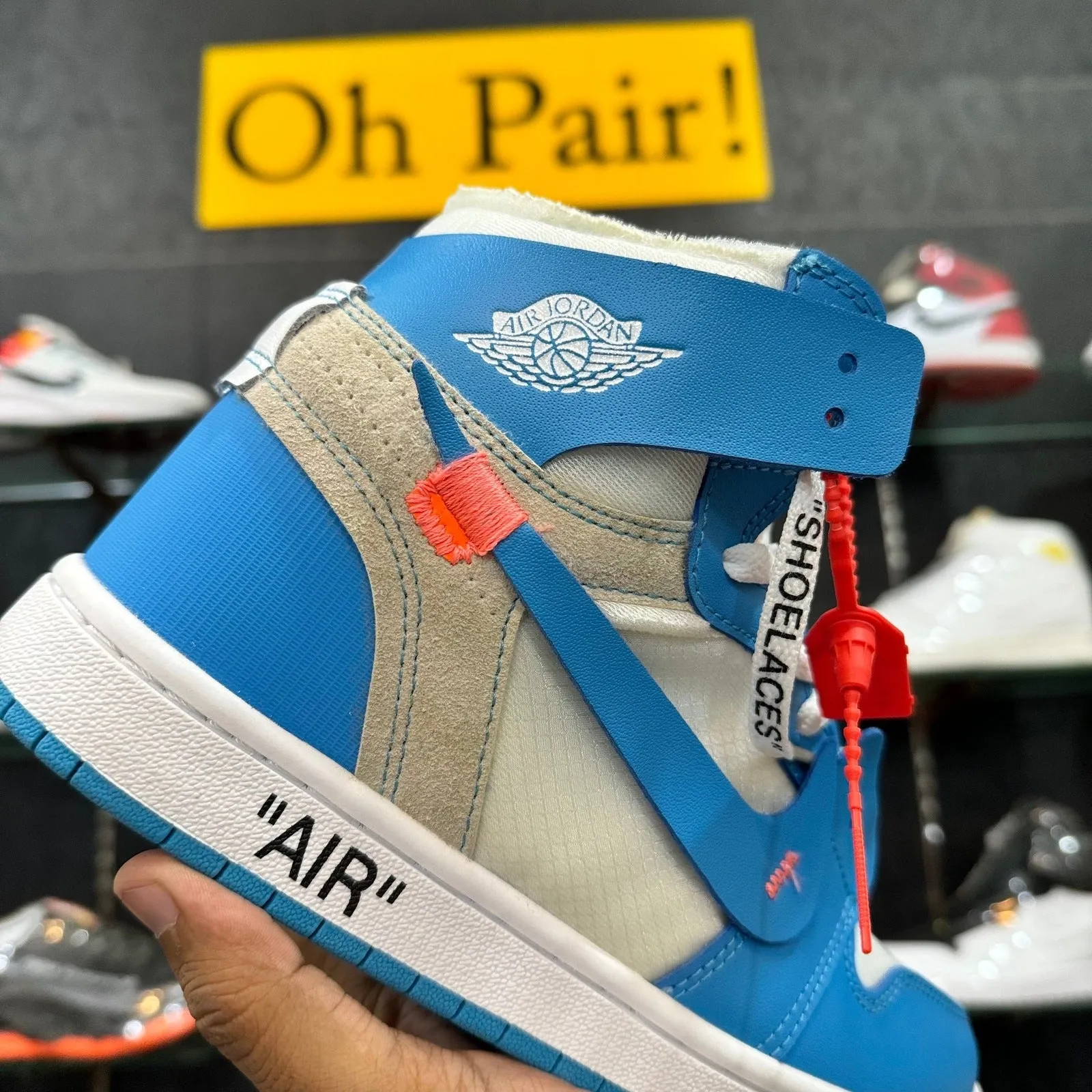 AJ 1 Retro High "Off-White - UNC"