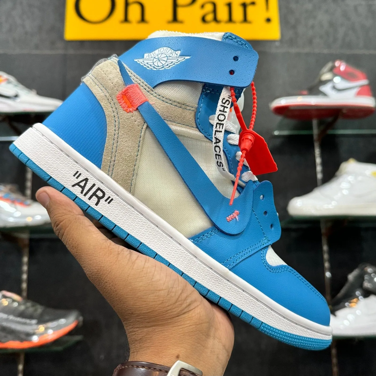AJ 1 Retro High "Off-White - UNC"