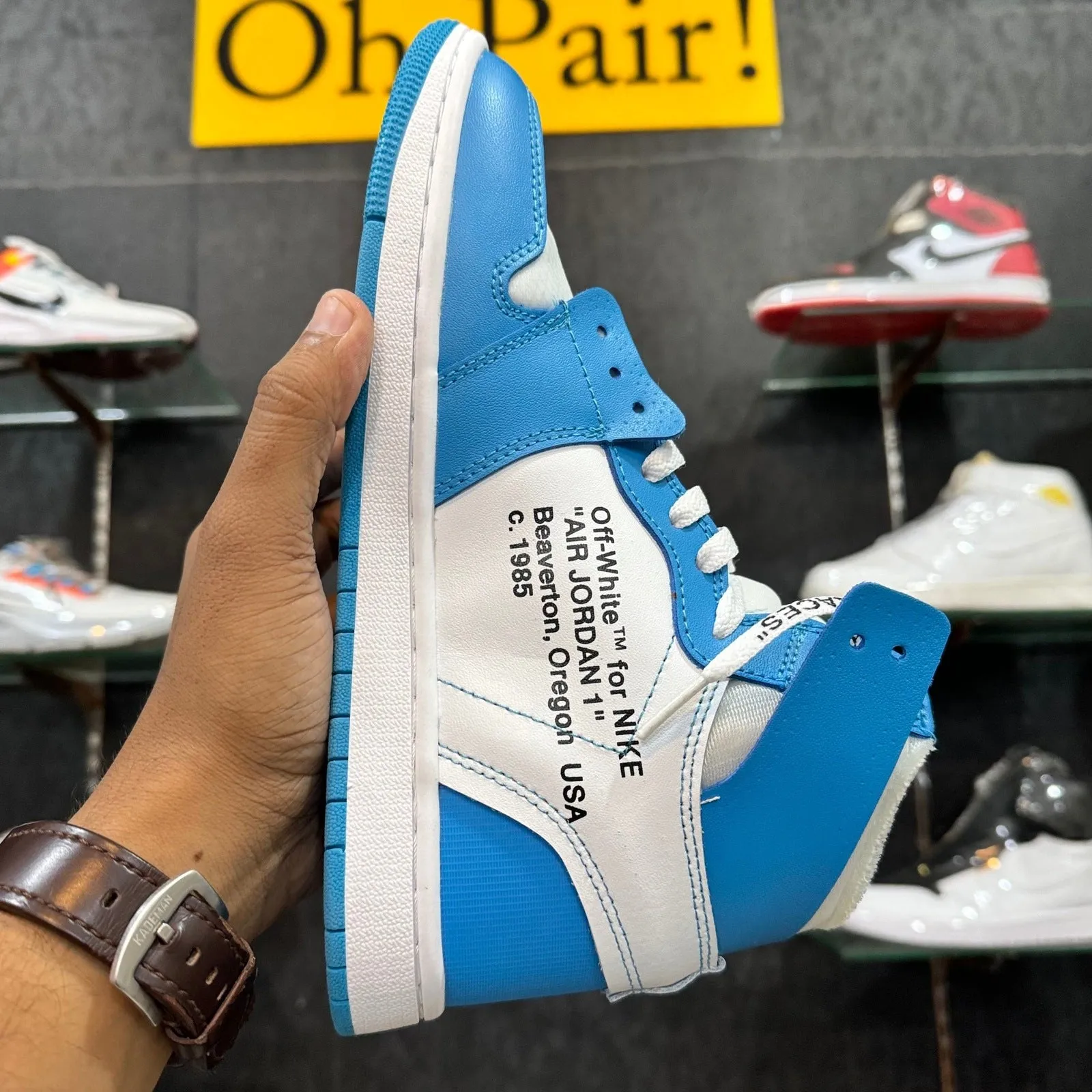 AJ 1 Retro High "Off-White - UNC"