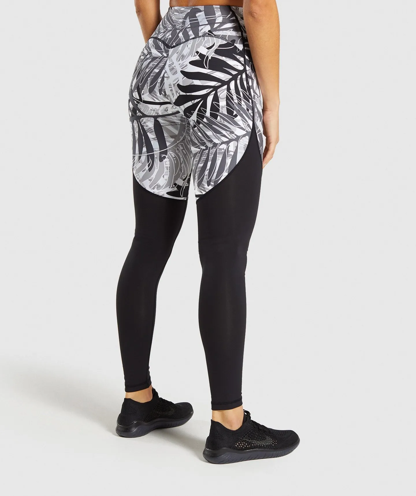 Amazon Printed Stitching Sports Casual Leggings