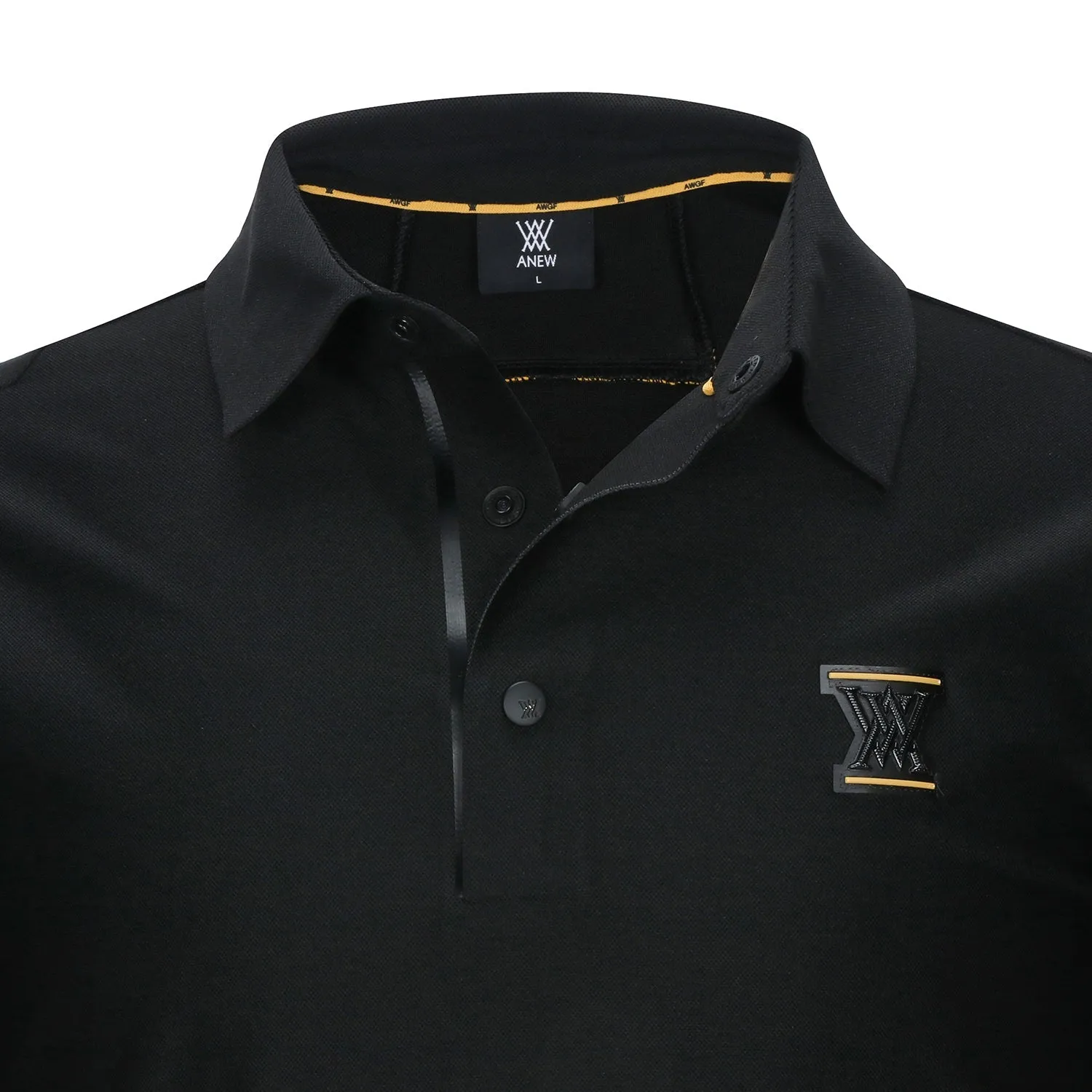 ANEW Golf Men Performance Line  L/TS - Black