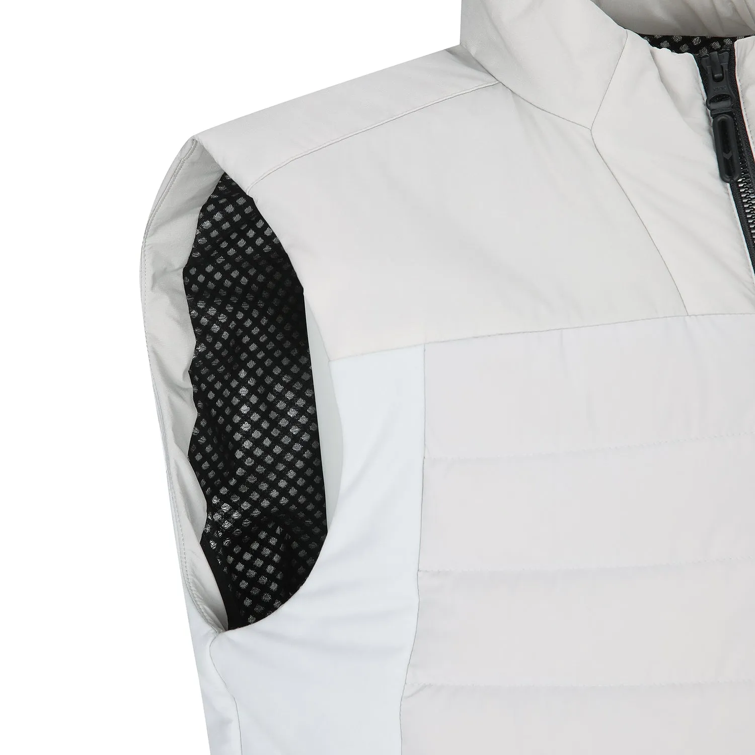 ANEW Golf Men Perpormance Incision Point Down VT - Light Grey