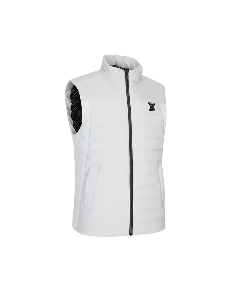 ANEW Golf Men Perpormance Incision Point Down VT - Light Grey