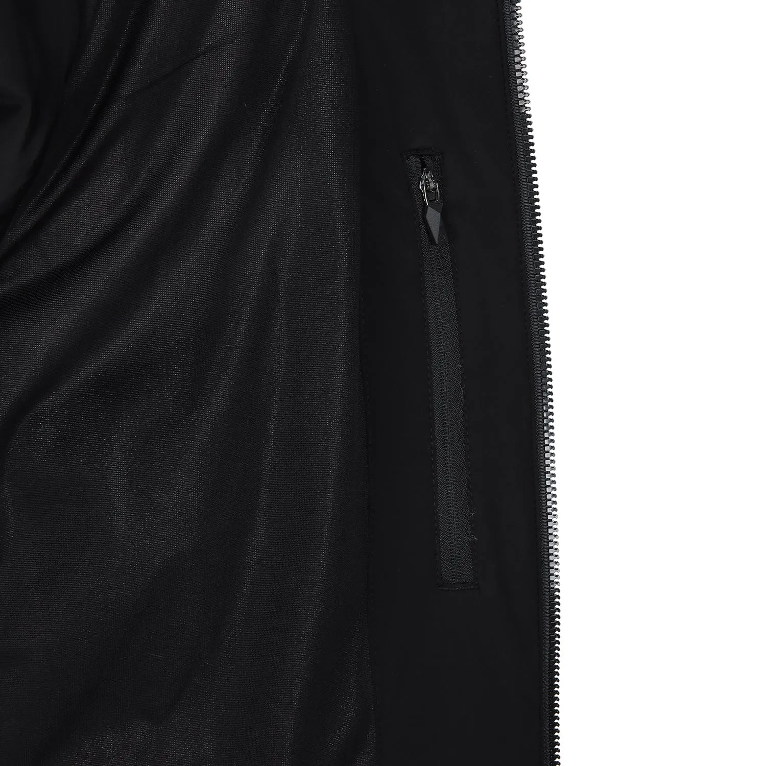 ANEW Golf Men Quilting Logo Point JK - Black