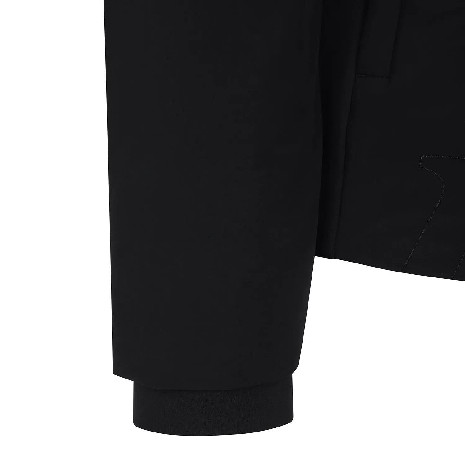 ANEW Golf Men Quilting Logo Point JK - Black