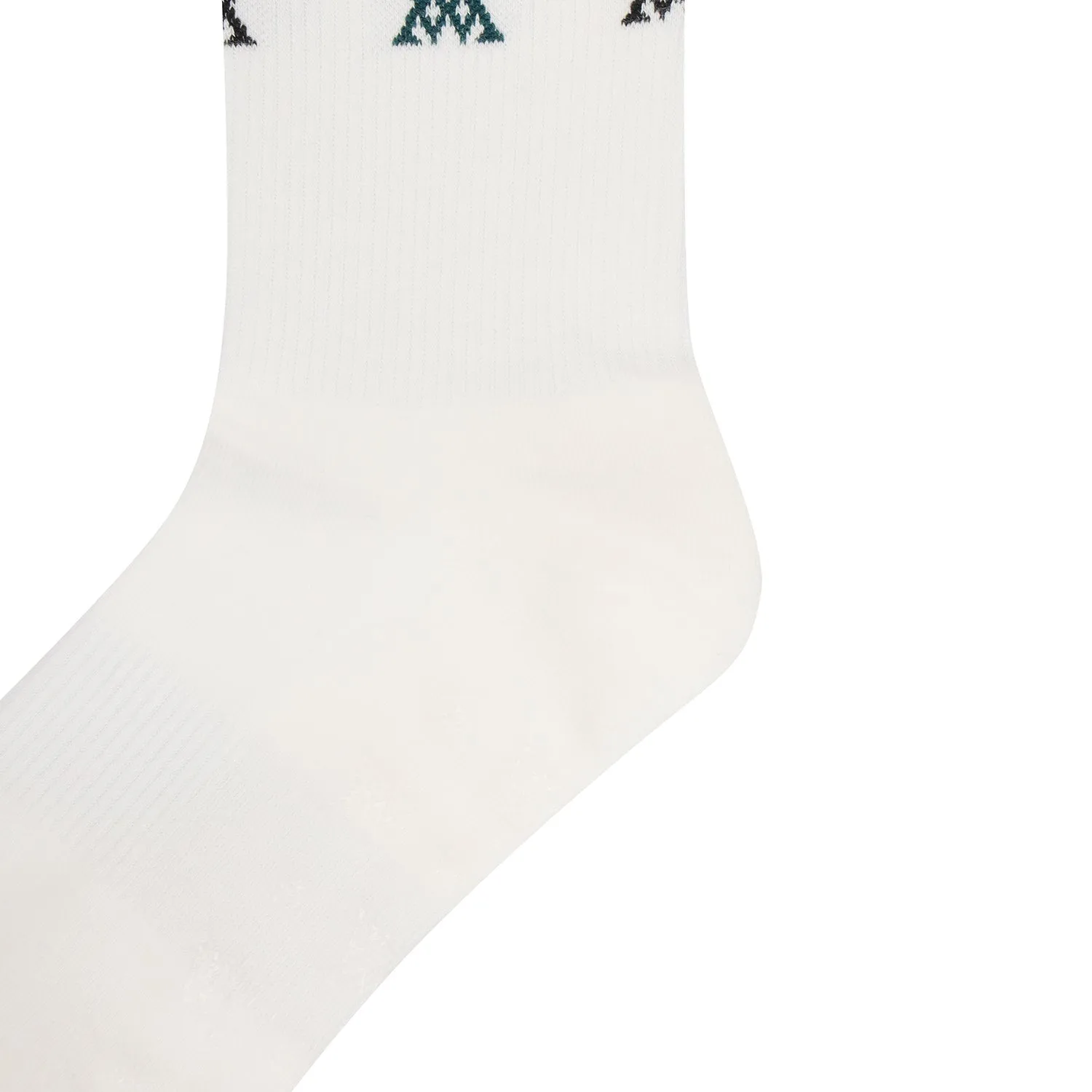 ANEW Golf Men Triple Logo Socks - Off White