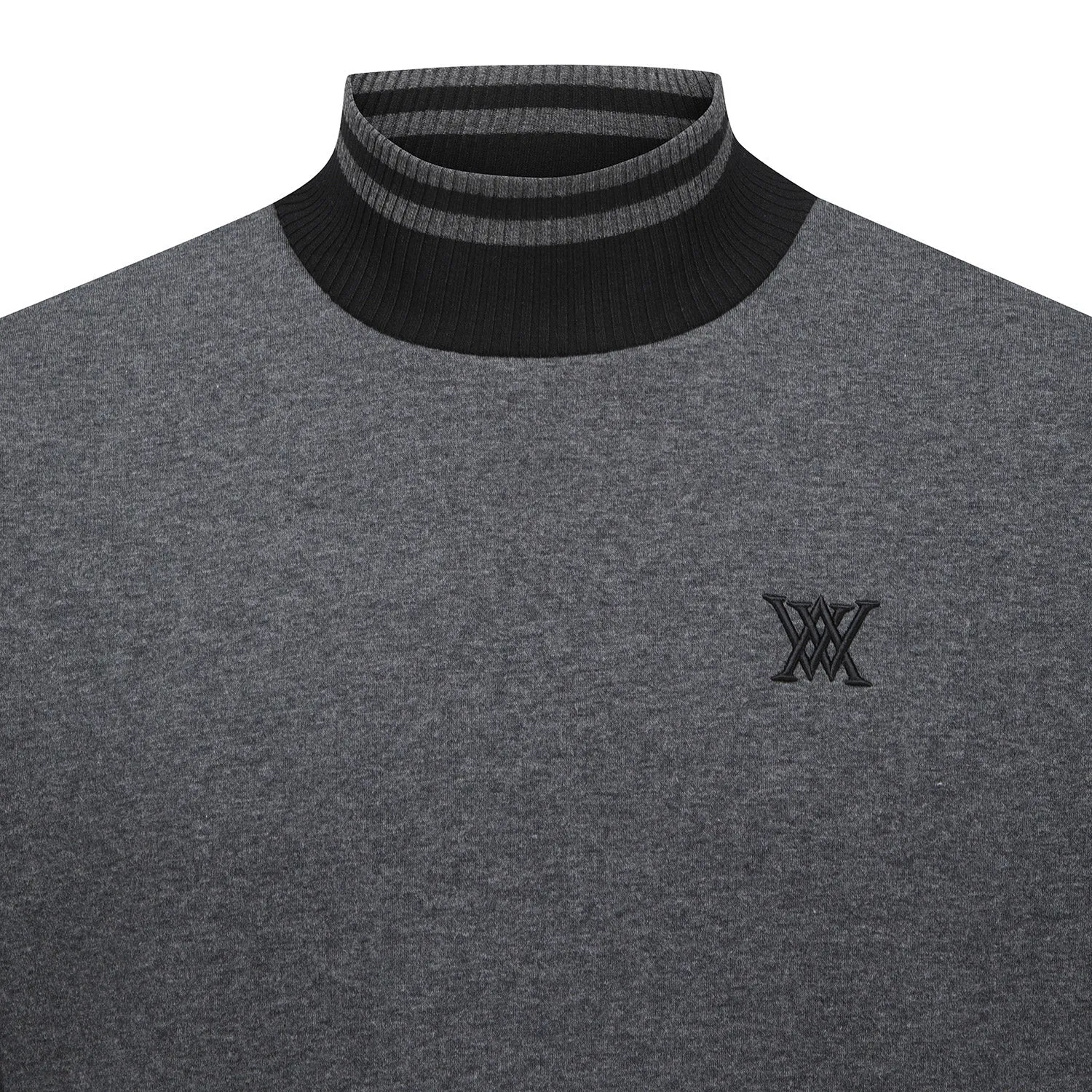 ANEW Golf Men Winter High Neck L/TS - Charcoal Grey