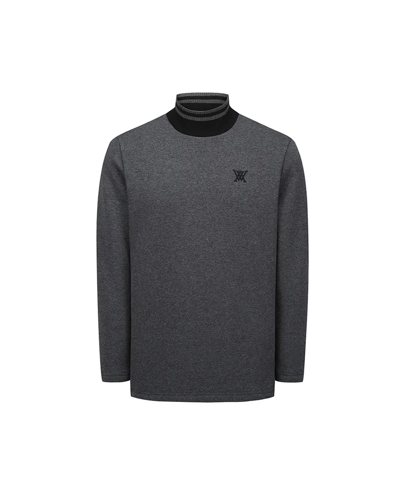 ANEW Golf Men Winter High Neck L/TS - Charcoal Grey