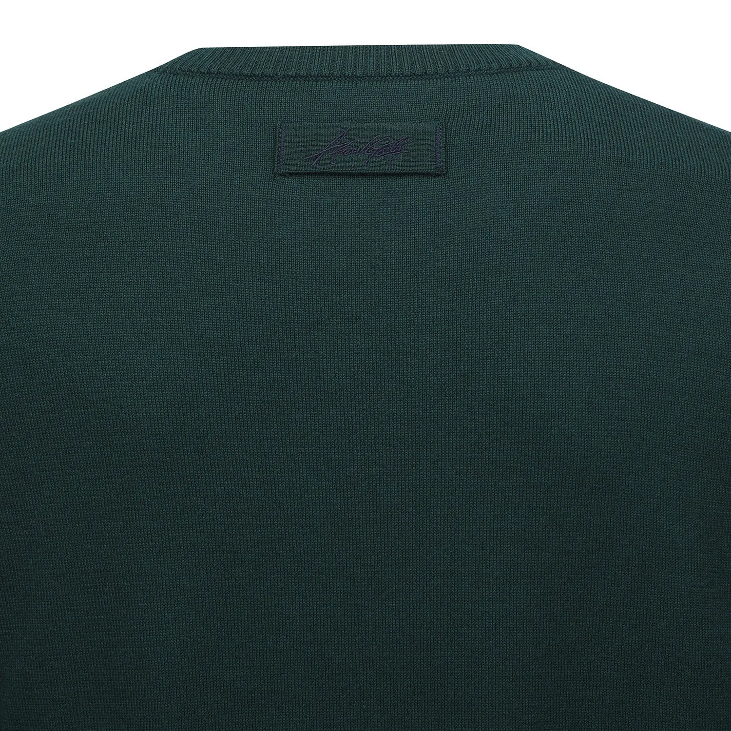 ANEW Golf Men's Logo Pattern Wind Block Pullover - Green