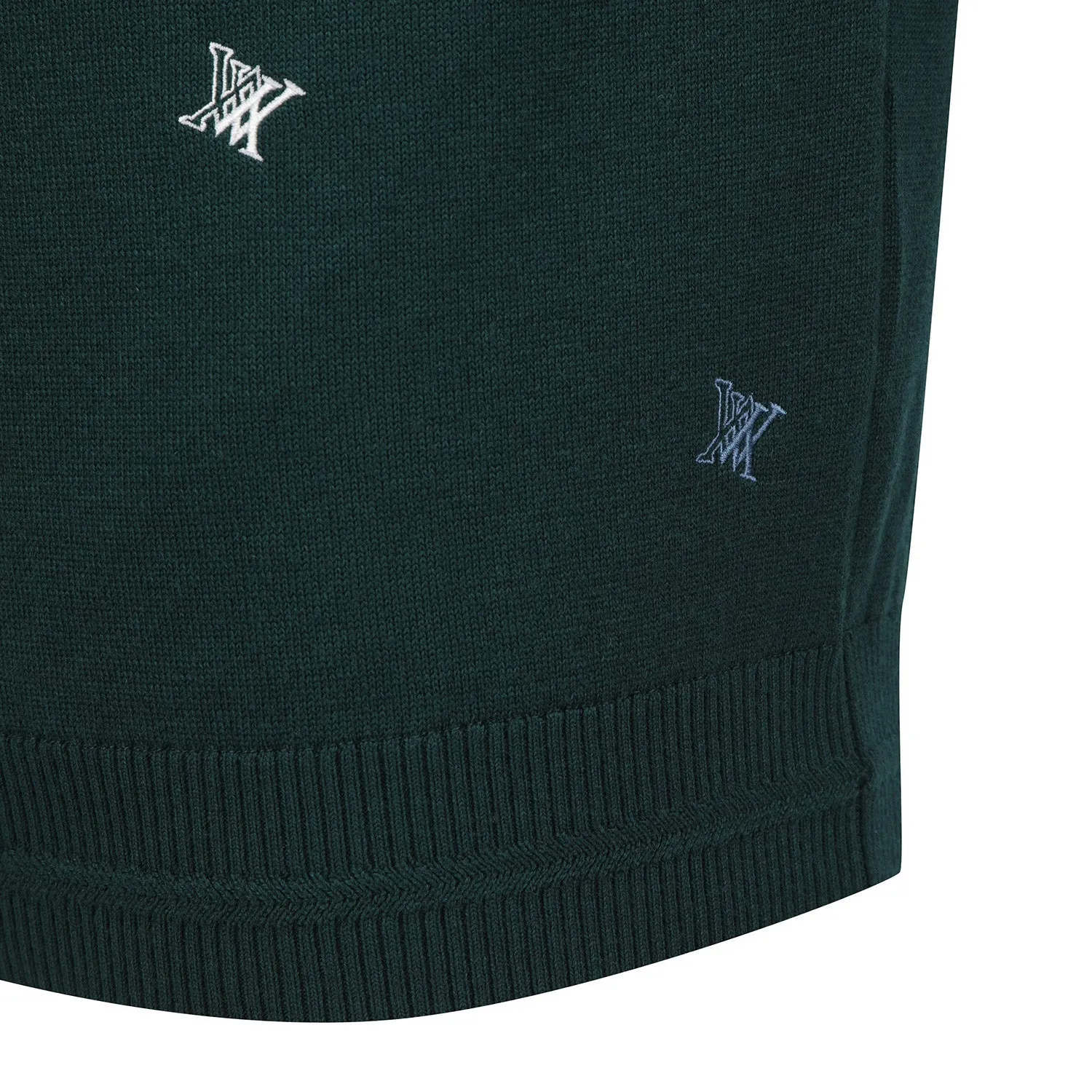 ANEW Golf Men's Logo Pattern Wind Block Pullover - Green