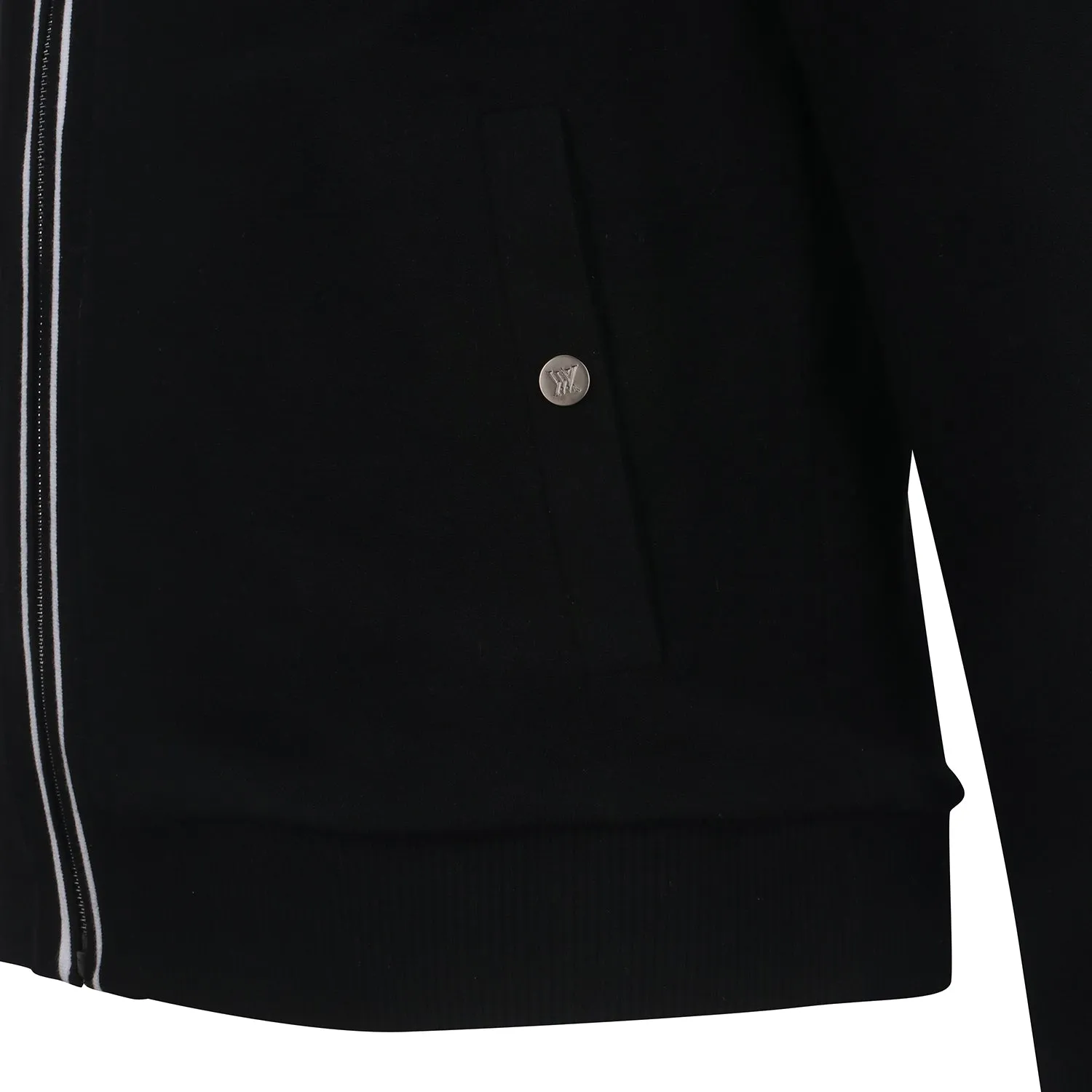 ANEW Golf Men's Two Tone Half Zip-UP Pullover - Black