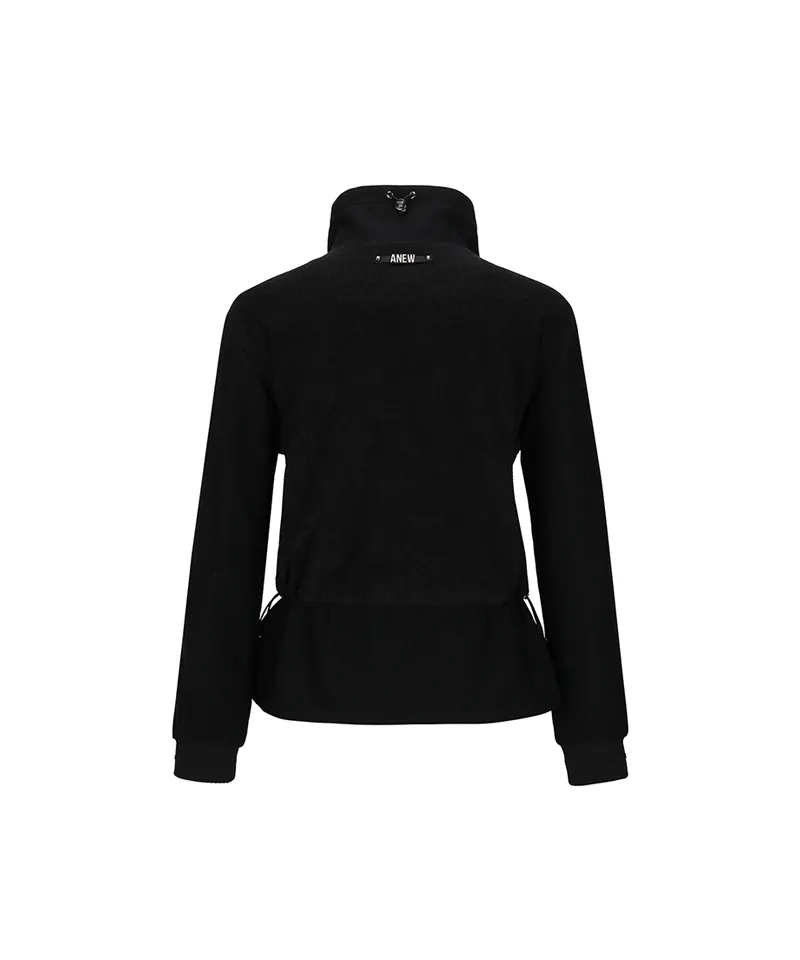 ANEW Golf Women Boa Fleece JK - Black