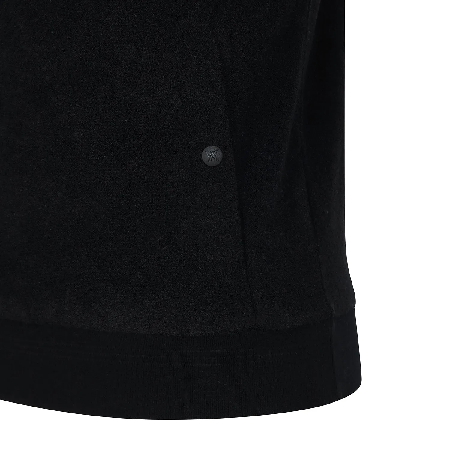ANEW Golf Women Boucle Harf Neck L/TS - Black