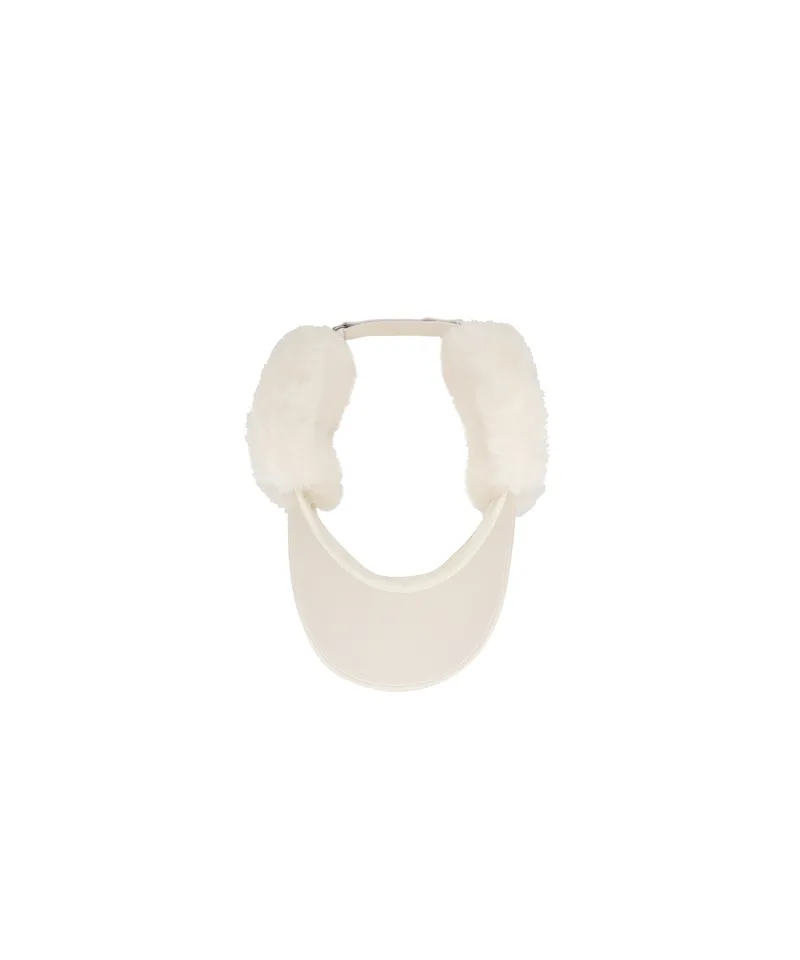 ANEW Golf Women Widen Fur Visor - White