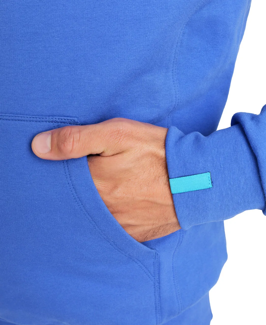 Arena Team Unisex Hooded Panel Sweatshirt - Royal