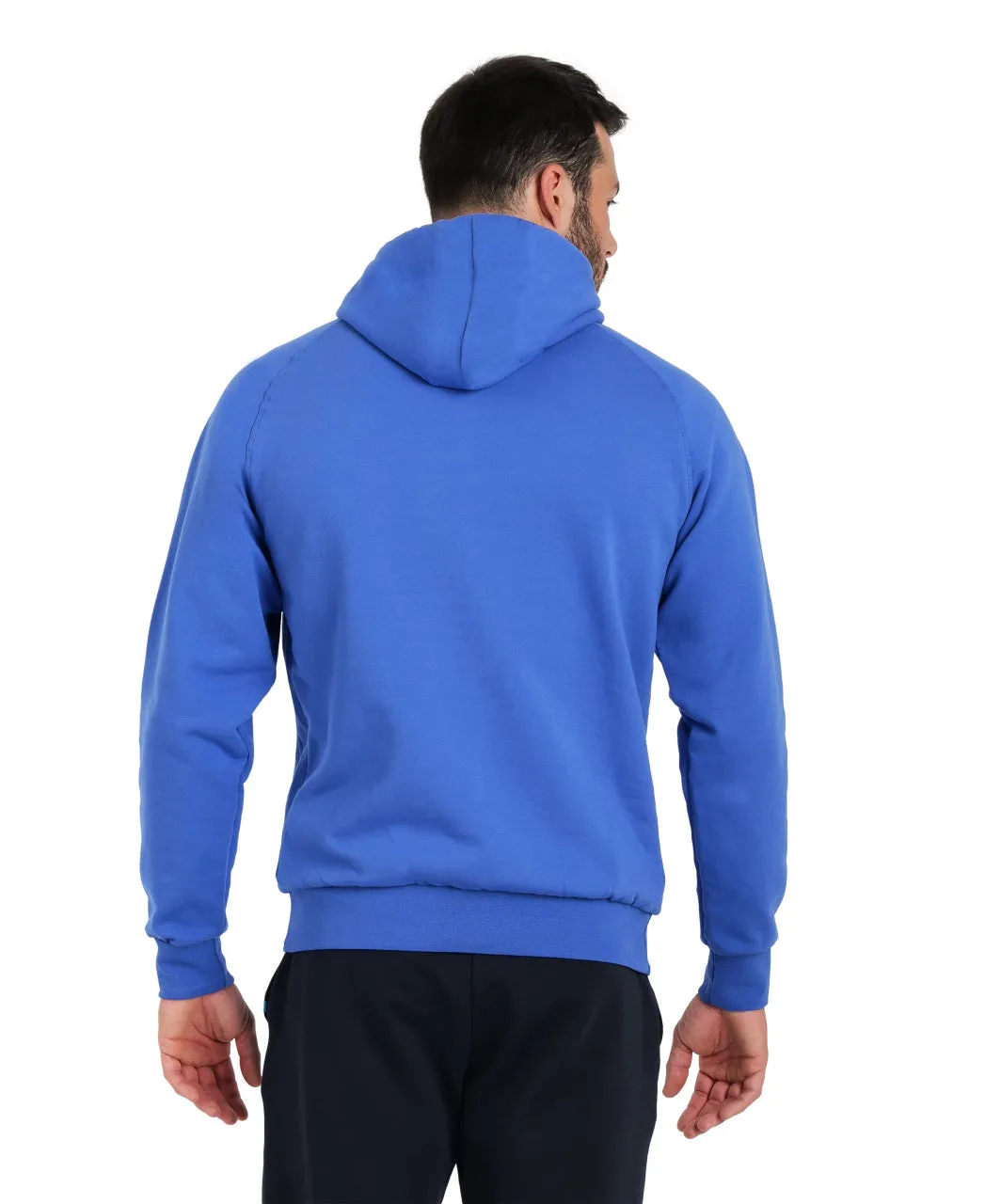 Arena Team Unisex Hooded Panel Sweatshirt - Royal