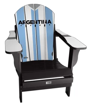 Argentina Complete Custom with personalized name World Soccer Chair Mini