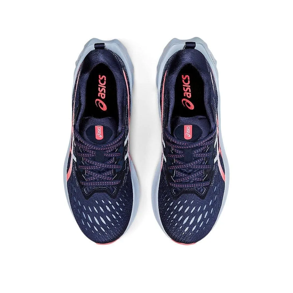 Asics Novablast 2 (Womens) - Thunder Blue/Soft Sky