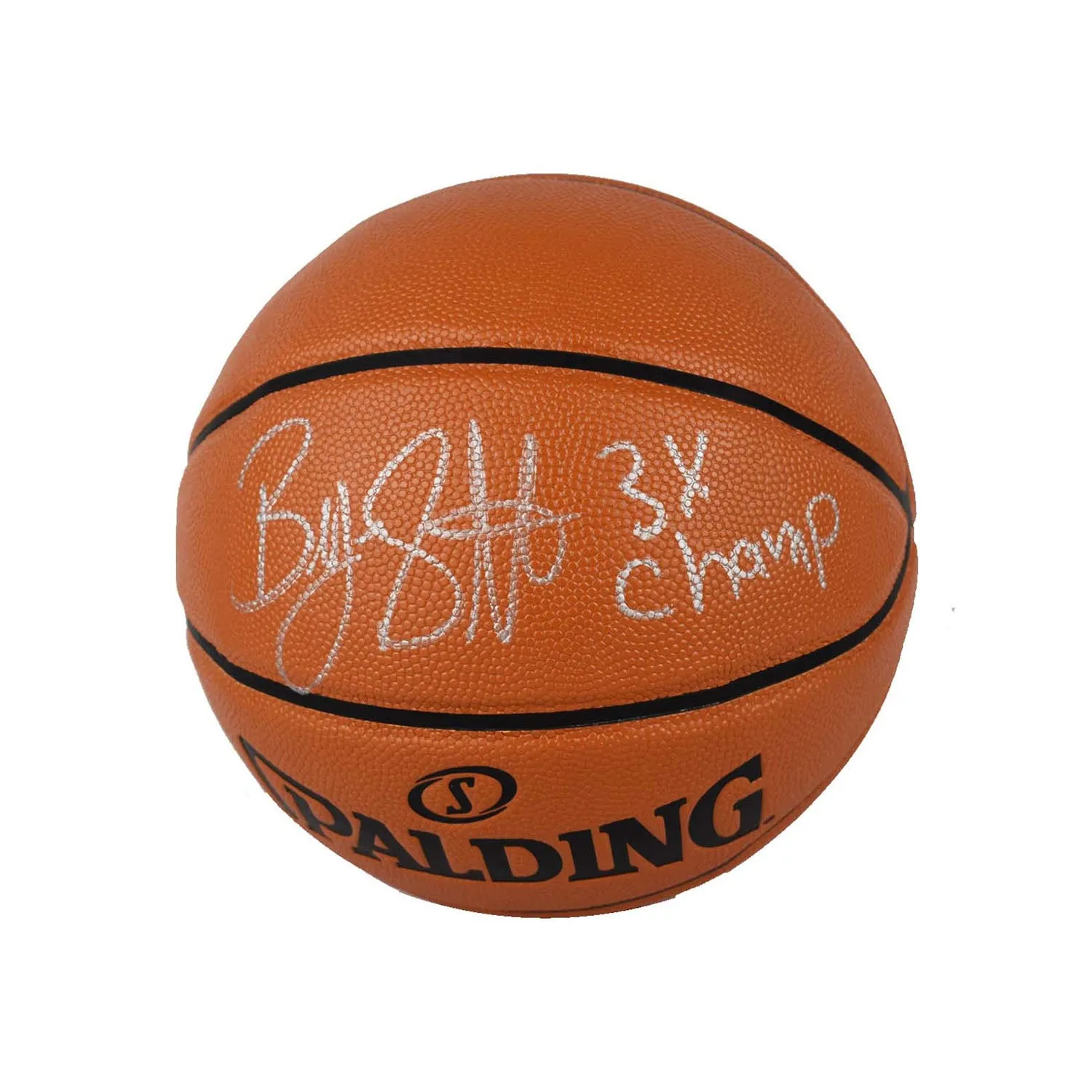 Autographed NBA Replica Basketball – Silver