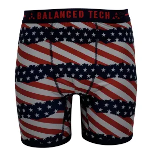 BALANCED TECH AMERICANA LIFE PERFORMANCE BOXER BRIEF