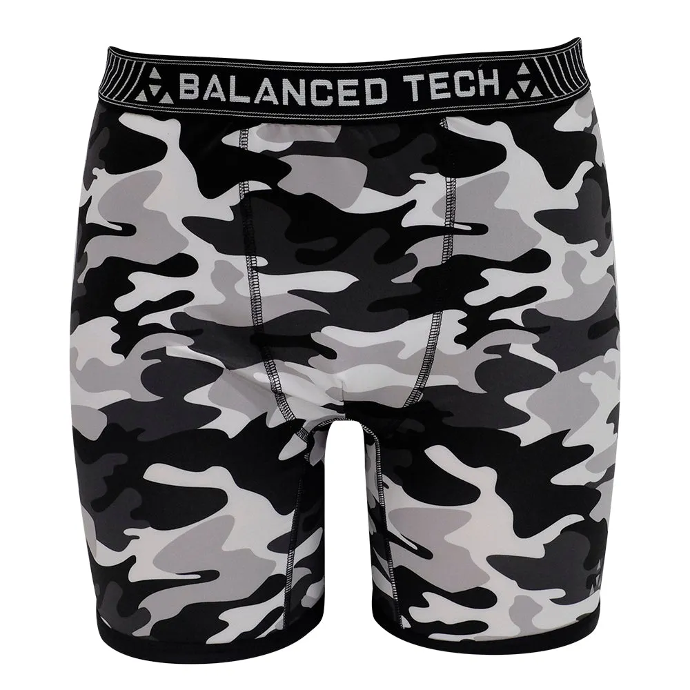 BALANCED TECH CAMO PERFORMANCE BOXER BRIEF