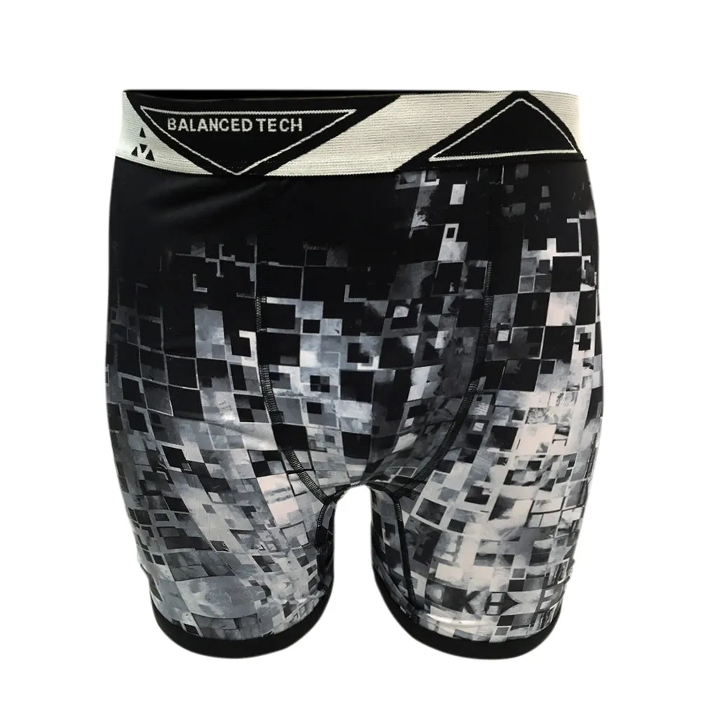 BALANCED TECH PRINTED PERFORMANCE BOXER BRIEF