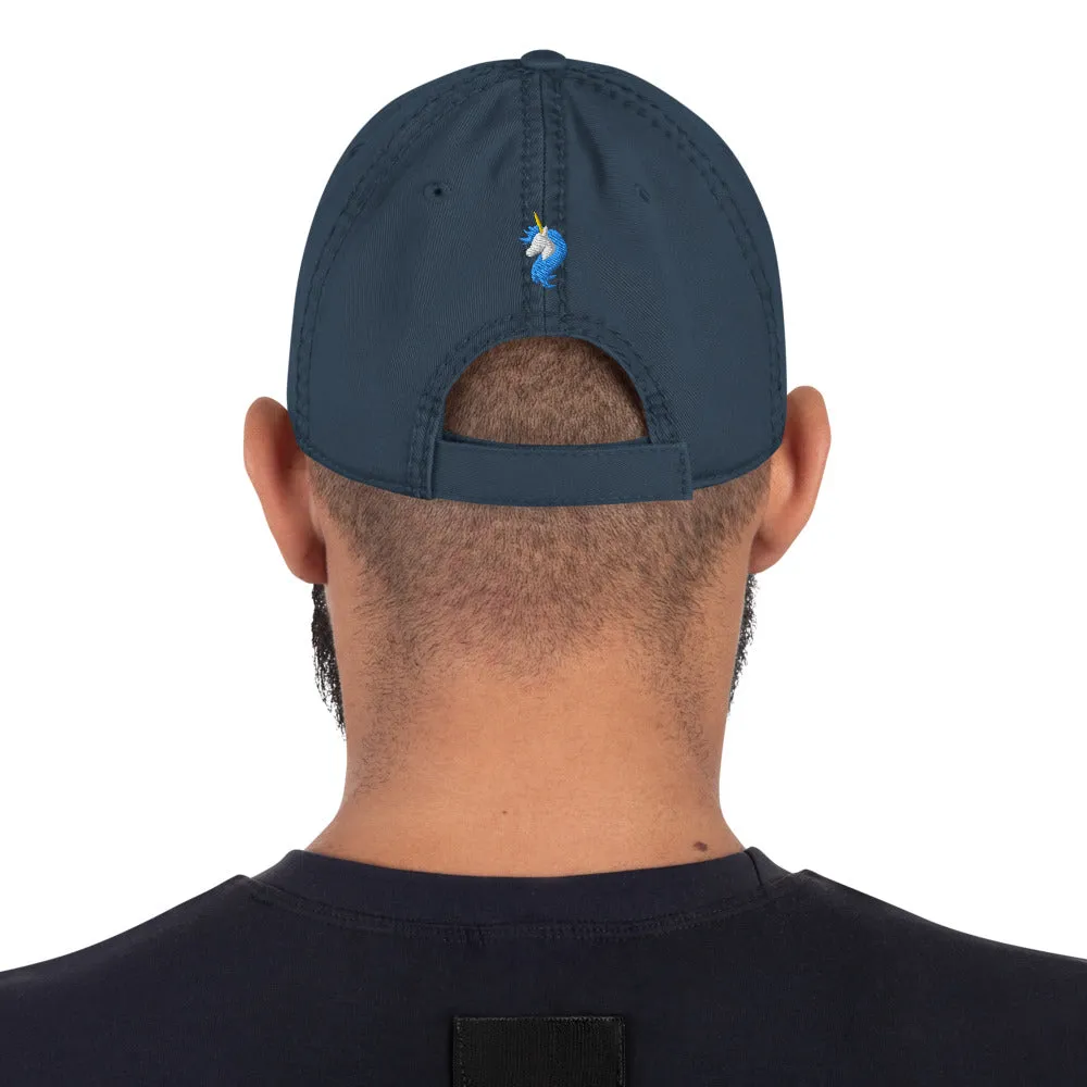 Banana Distressed Dad Hat by #unicorntrends