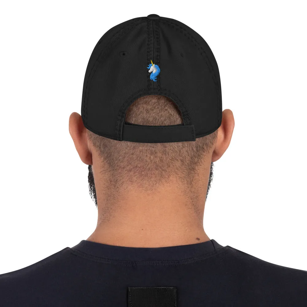 Banana Distressed Dad Hat by #unicorntrends