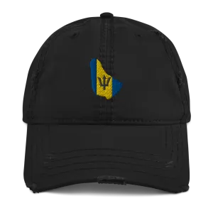Barbados Distressed Dad Hat