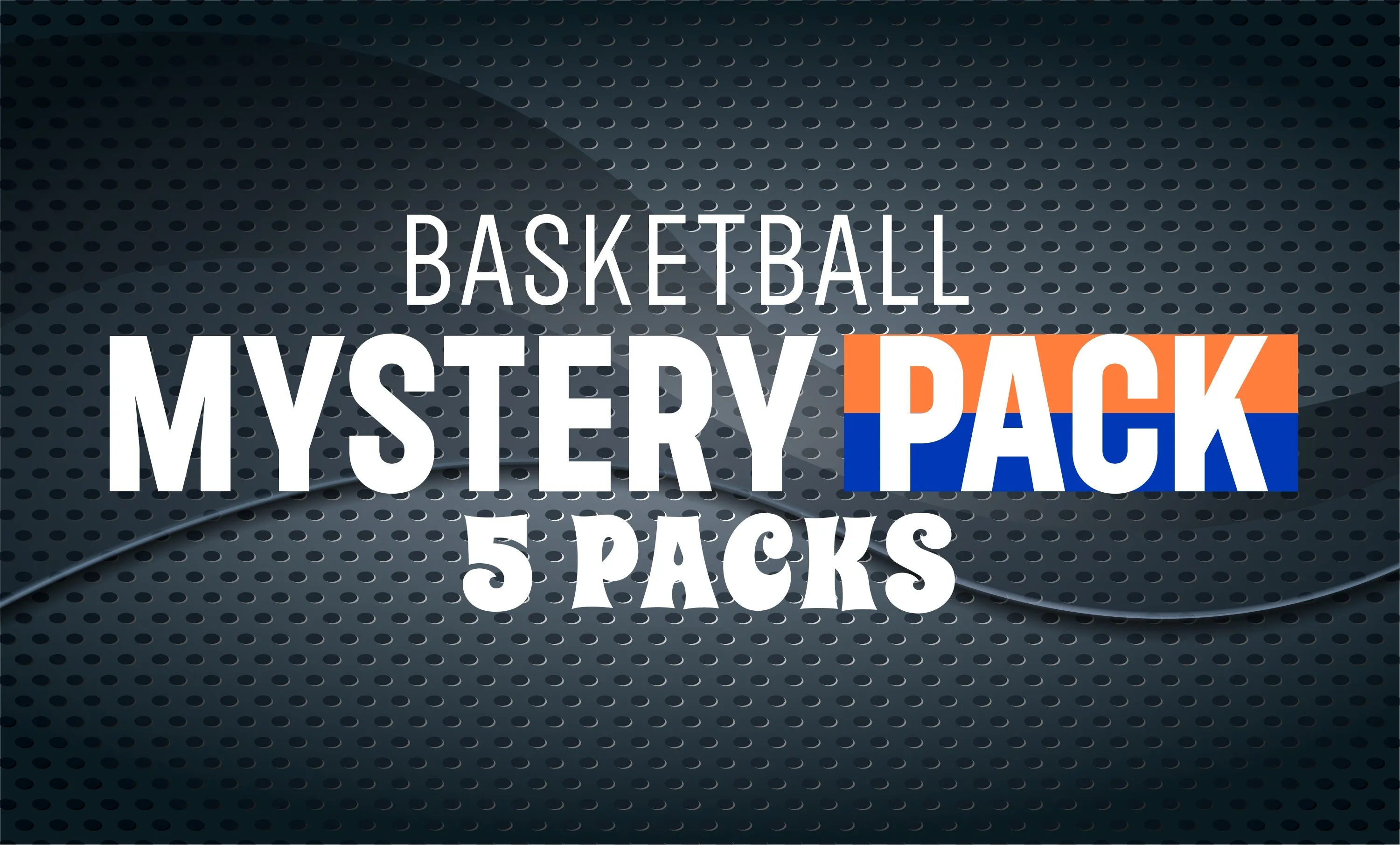 Basketball Foil Mystery 5 Packs (Random Auto, Relics and Rookie Trading Cards)