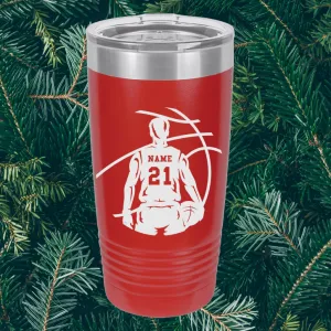 BASKETBALL TUMBLER