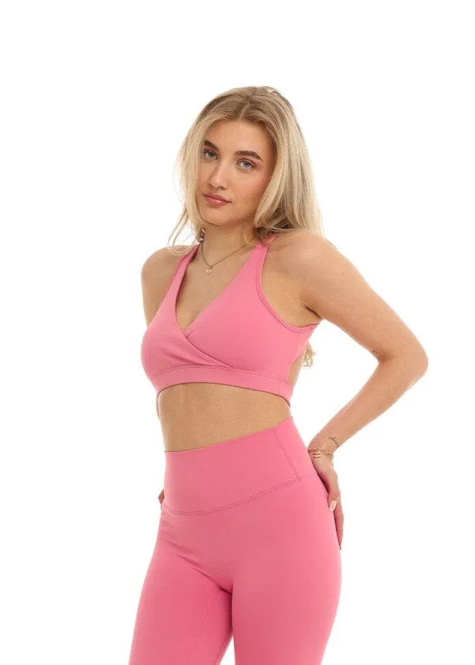Béatrice Sports Bra Rosy Glow