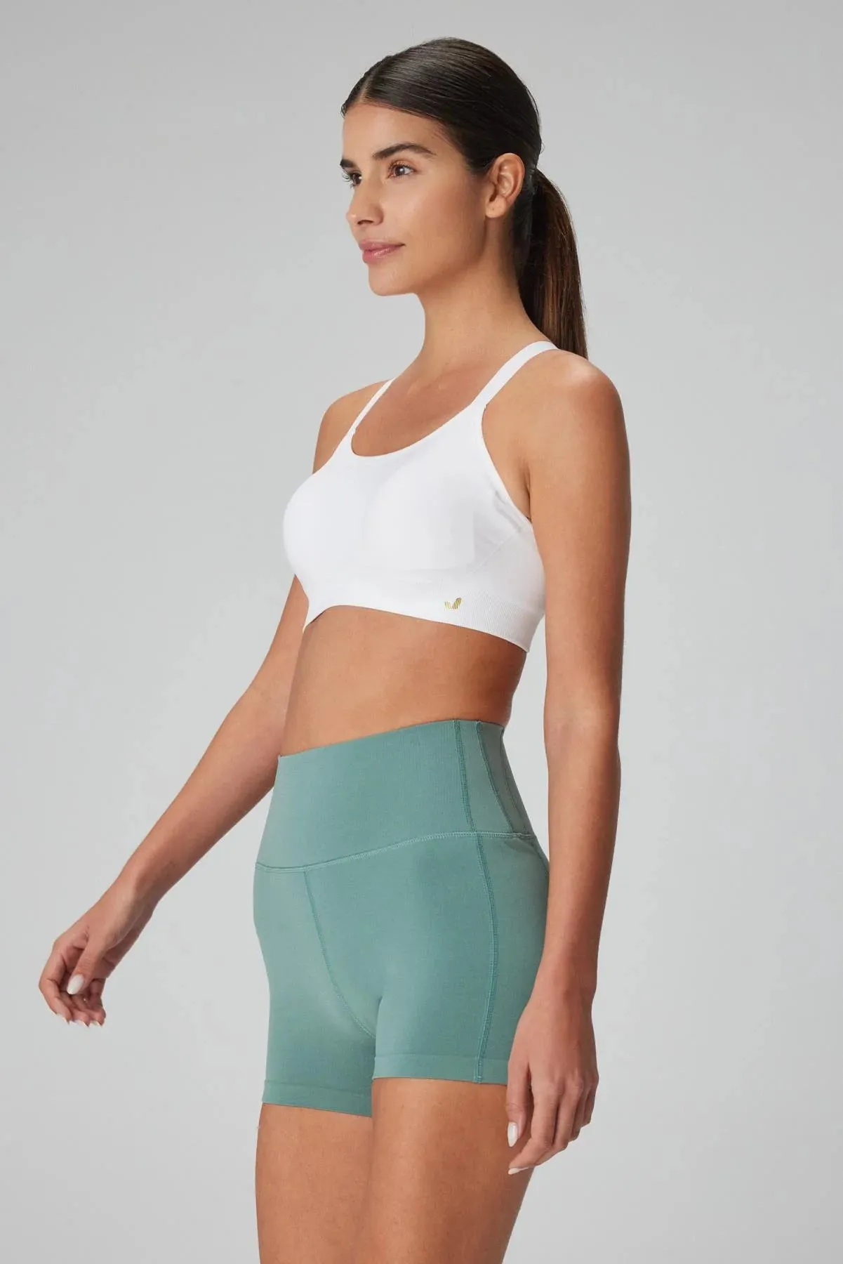 Bauru White Sports Bra