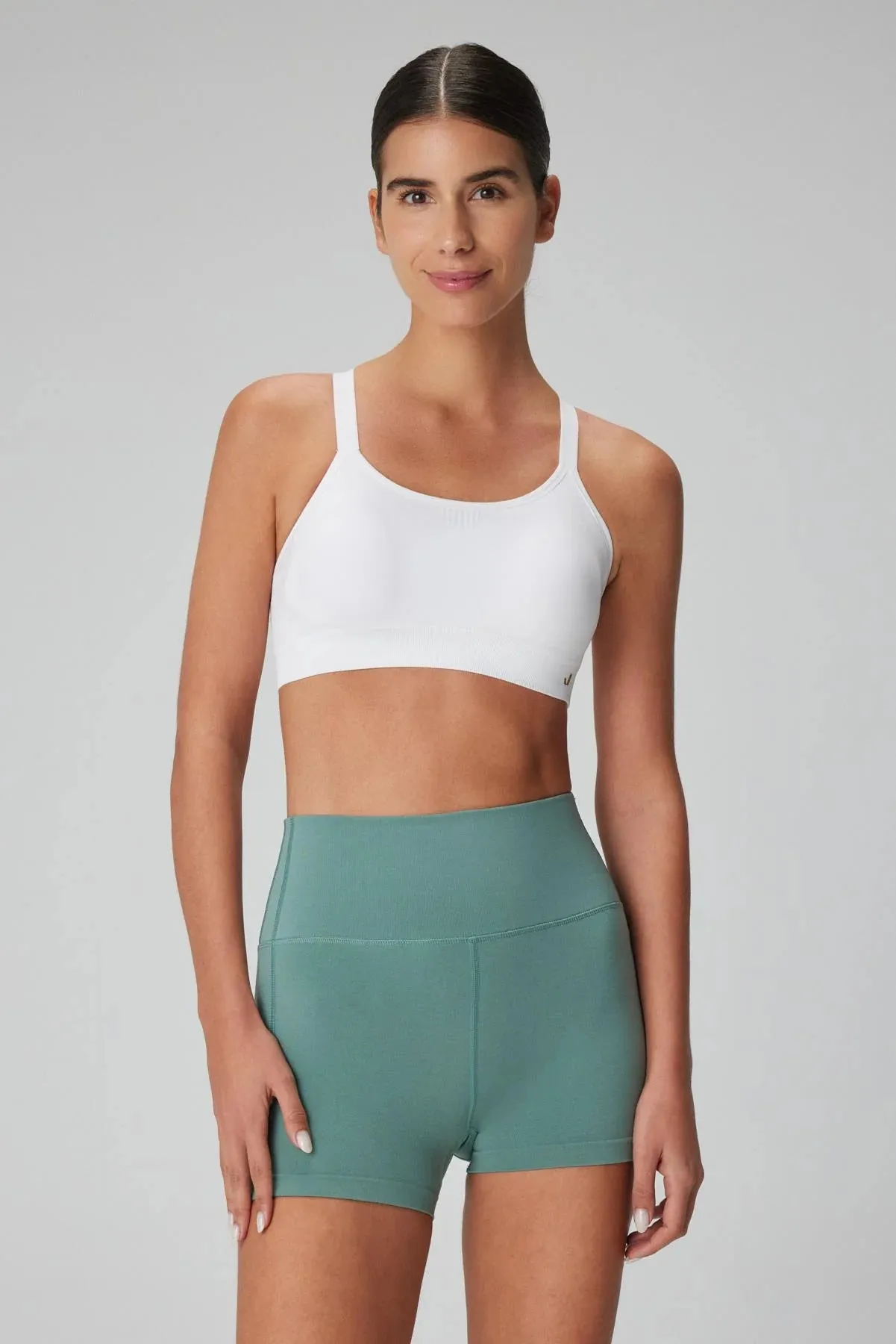 Bauru White Sports Bra