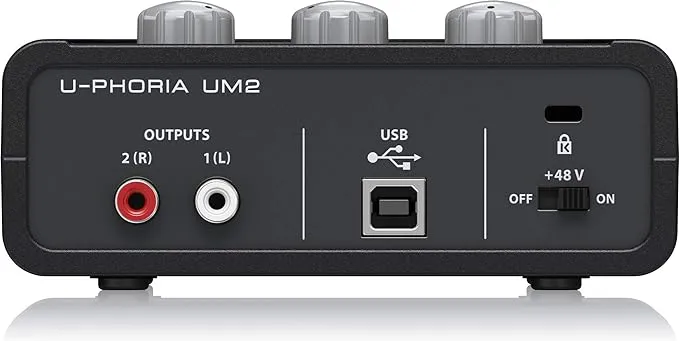 Behringer U-Phoria UM2 USB Audio Interface