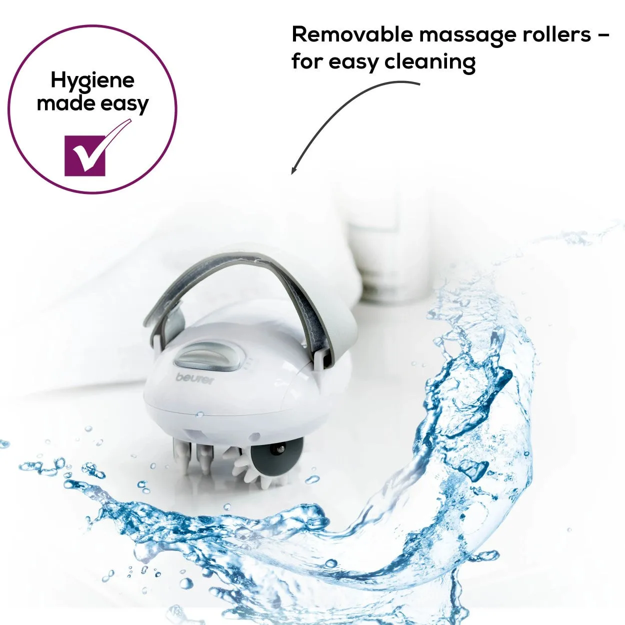 Beurer CM 50 Anti-Cellulite Massager for Firmer Skin. Mains Powered