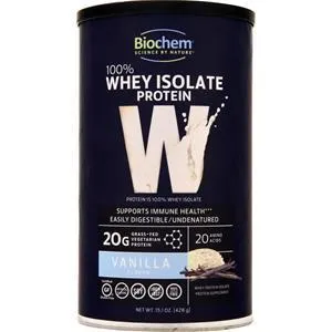Biochem 100% Whey Protein - All Natural Vanilla 428 grams