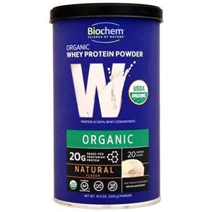 Biochem Organic 100% Whey Protein Natural Flavor 300 grams