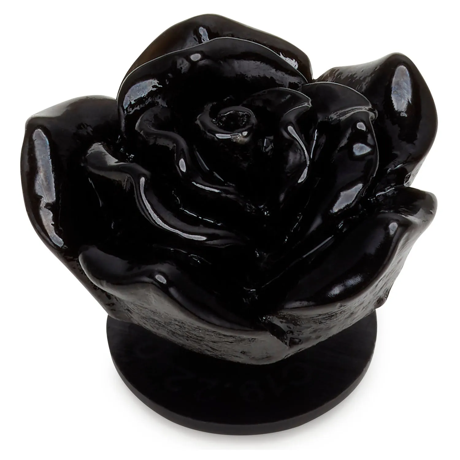 Black Flower Jibbitz