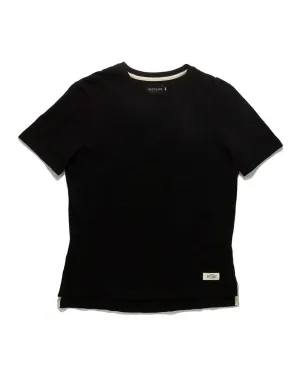 Black Slub S/S T-Shirt