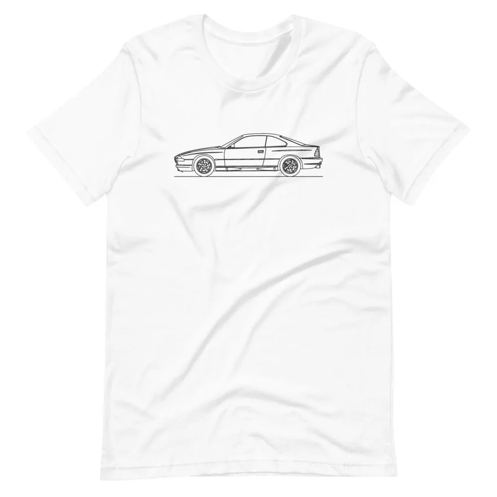 BMW E31 850CSi silhouette t-shirt