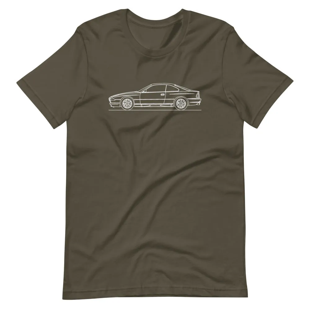 BMW E31 850CSi silhouette t-shirt