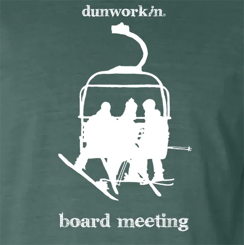 Board Meeting Chairlift Men's Long Sleeve Tee