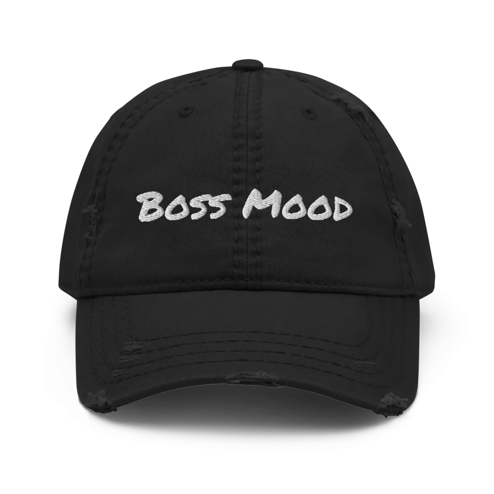 Boss Mood - Distressed Baseball Cap