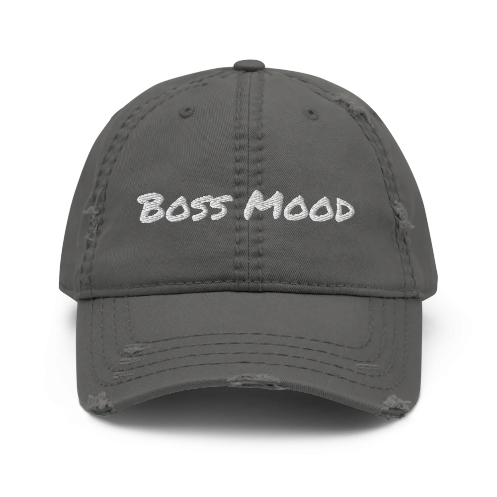 Boss Mood - Distressed Baseball Cap
