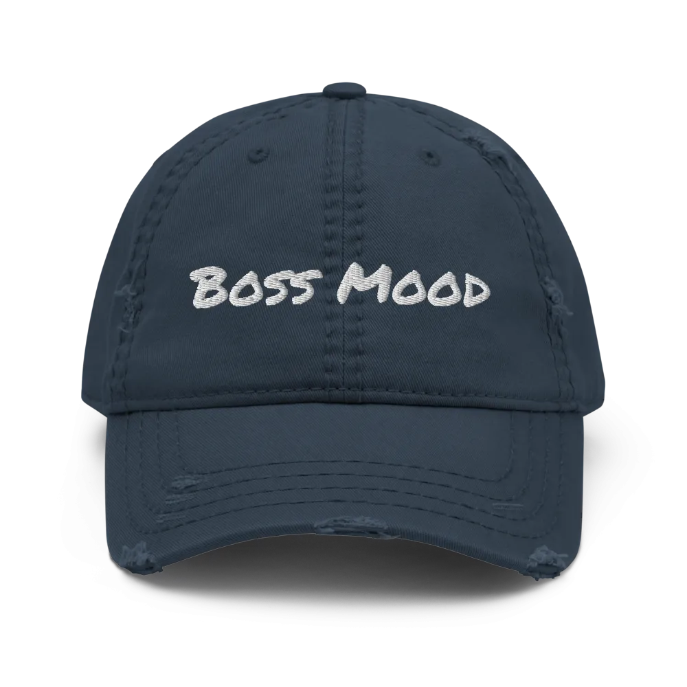 Boss Mood - Distressed Baseball Cap