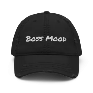 Boss Mood - Distressed Baseball Cap