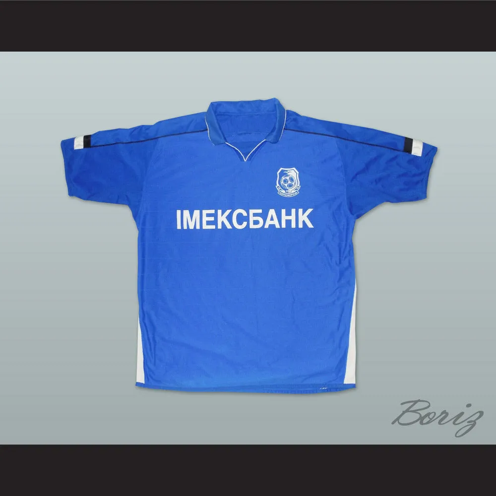 Brankovic 21 FC Chernomorets Odesa Ukraine Blue Soccer Jersey
